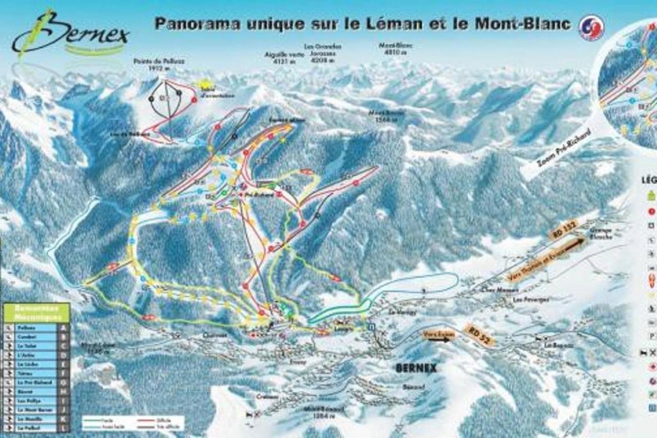 Le 67,Ski Et Randonnee,Lave Linge,Seche Linge,Parking Bernex Ngoại thất bức ảnh